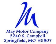 May Motor Company offers only the finest cars and trucks with all makes, models, and price ranges.  Find us at http://t.co/8pXTkkMV