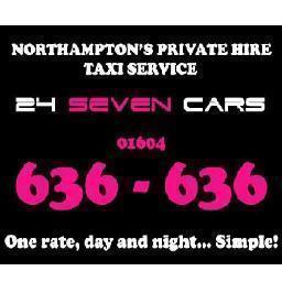 01604 636 636 One Rate...Day & Night 24SEVEN CARS
