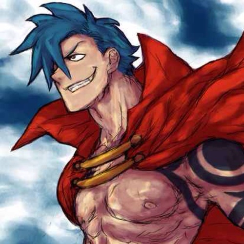 I am the mighty Kamina, leader of Team Dai-Gurren! I pilot Gurren, and Simon is my partner. [Gurren Lagann RolePlay]