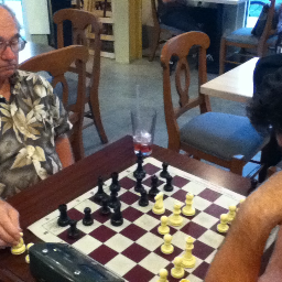 Old North St Louis Chess Club meets every Saturday The pocket chess park in ONSLs 8-noon   Also Thursdays at Gias Pizzeria in O'Fallon Ill
Tuesdays at the HIP