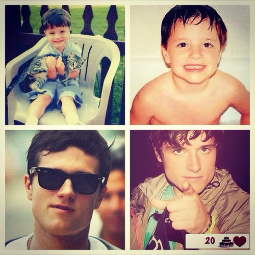 Welcome to the home of brave! Joshua Ryan Hutcherson meu eterno maridinho baixinho ♥