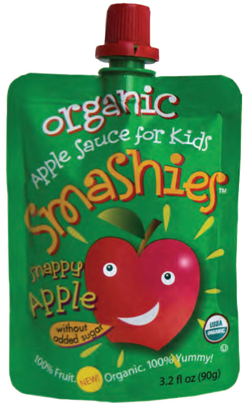 Organic squeezy fruit sauces for kids in a fun squeezy pouch...no mess, no fuss, just fun!