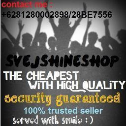 Lebih dari 100x pengiriman, lebih dari 100 orang mempercayai, dan ada sedikit bukti lagi bahwa @svejshineshop adalah trusted seller (check fav) :)