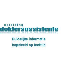 website met duidelijke en volledige informatie over de opleiding tot doktersassistente
