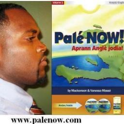 PaleNOW's profile picture. Palé NOW! is a Kreyòl/English translation book with two audio CDs and a brochure to help Haitians learn to write and speak English. http://t.co/utuXPMJ0fw