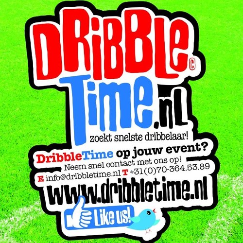 Met de mobiele dribbelbaan van DribbleTime, incl tijdmeting, zoekt Nederland naar de snelste dribbelaar! De sportieve sensatie voor evenementen. Dribbletime!