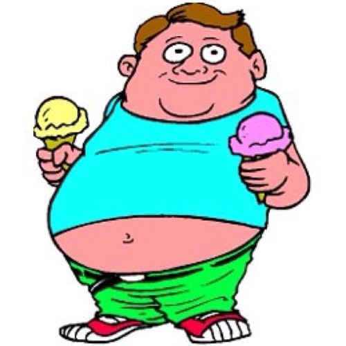 Just a fat guy who makes you laugh by tweeting obscure things. I don't know which I beat better, anorexia or my meat