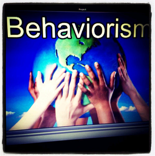 Think twice, act once! 
 BEHAVIORISM