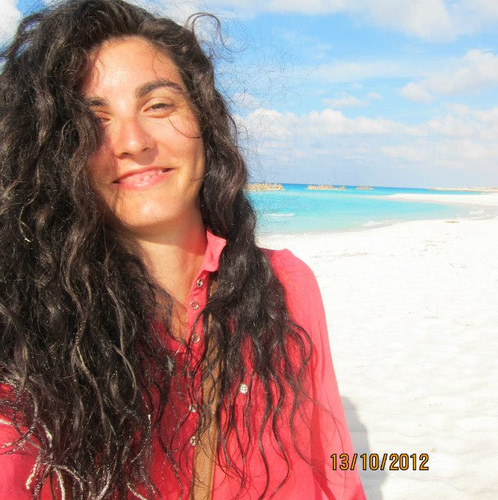 a very cheerful lady who loves the outdoors