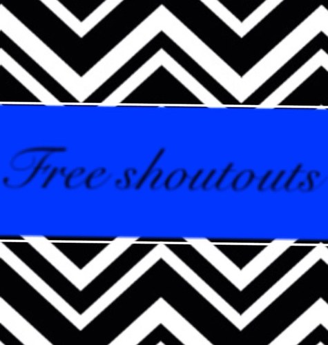 Here we give shoutouts! Follow! Follow me on instagram @_imessages222_ and @_free_shoutouts222_! Also follow me on pinterest @CreativeThings1