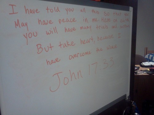 TheWhiteBoardCh's profile picture. @TheWhiteBoardCh is a CHALLENGE for you to get a WHITEBOARD and write bible verses on it to proclaim your faith for your peers to see!