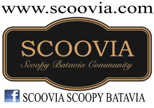 The official twitter account of ScooVia scoopy batavia community further information : 085694527188 / 08558627850 /021-91389821