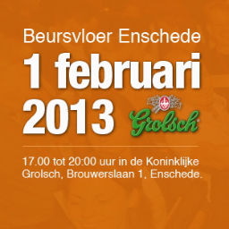 De Beursvloer is een plek waar vraag en aanbod van bedrijven en organisaties elkaar vinden. Op vrijdag 1 feb 2013 wordt de beursvloer in Enschede weer gehouden