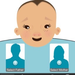 Want to know what genetic features your future child might have, curious to know if it will look more like you and your family or more like your husband/partner