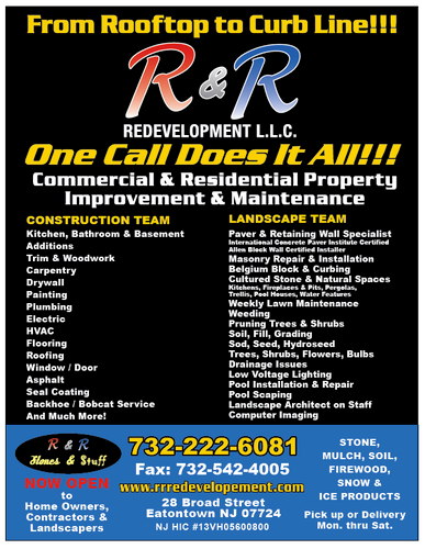 R&R Redevelopment LLC is a reliable and comprehensive full service construction company that specializes in commercial and residential property improvement.