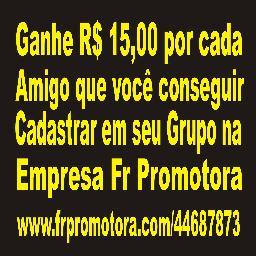 Olá meu nome é Marcio Mendes fui indicado por um amigo e hoje sou divulgador da Empresa:  http://t.co/uQtbfG8zjI ,clique e veja como.