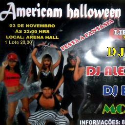 American Halloween Fest dia 03  de novembro as 22:00 hr @ArenaHall (Festa a  Fantasia )