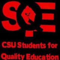 CSUN's Students for Quality Education
Weekly Meetings Mondays 3-5pm Sierra Quad
See you there! :D