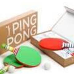 The original ping pong account
 Q(-_-)_____|__o___Q(-_-)