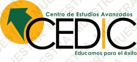 CEDIC_Diplomado's profile picture. Somos CEDIC, educación de vanguardia y excelencia!Cursos de Diplomados a distancia, vía Internet.