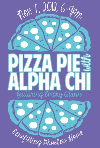 Aggie Alpha Chi is hosting Pizza Pie with Alpha Chi November 7th, 2012 from 6-9 pm, featuring Texas Country artist, Emory Quinn!!