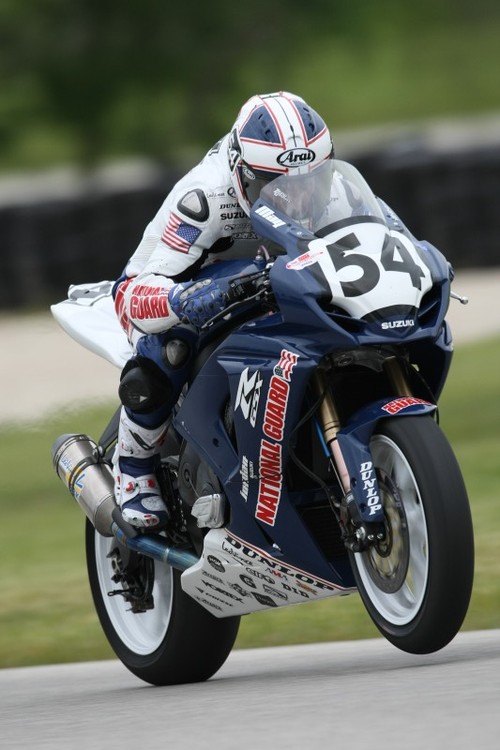 Geoff May - National Guard - Jordan Suzuki - AMA Pro Road Racer