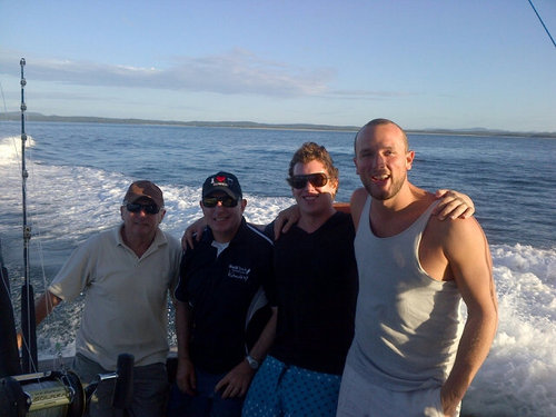 Avid (rugby tragic) Waratahs, Wallabies, Arsenal supporter and ranter, swimmer, game-fisher.