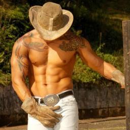 Cowboy with no fences, Gritty and steadfast. Untamable stallion.  [18+  MC]
