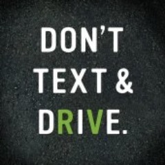 Iona College campaign to spread awareness about texting and driving.