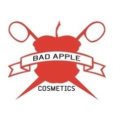 Bad Apple Cosmetics Made In England. Free of bad chemicals. We are the first site in the world you can send a picture and we can put it on nail wraps! #BadApple