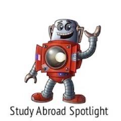Hi, I'm Sparky the Spotlight, Director of Spotlighting at Study Abroad Spotlight.  My real name is Sebastian, but everybody just calls me Sparky. Shine on! :)