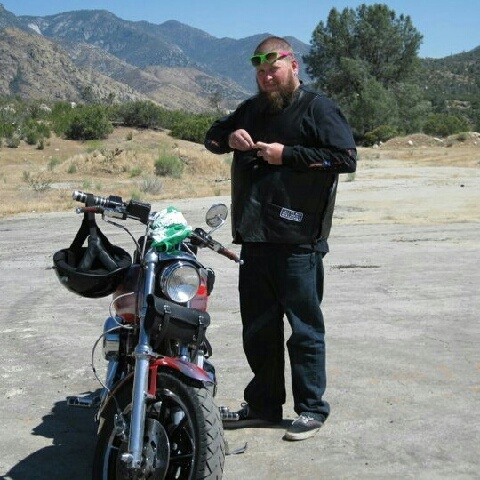 Live True Die Real.. On a steel horse I ride..Cali