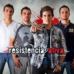 RESISTENCIA ATIVA é energia constante! Há mais de 8 anos na estrada, com um show eletrizante, e totalmente focado no PÚBLICO!