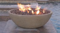 Outdoor Fire Designs specializes in automated remote control fire features.