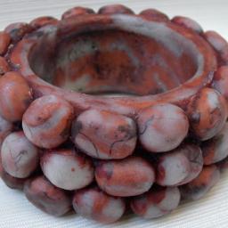 One of a kind bracelets made out of cold porcelain clay.