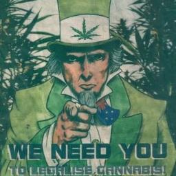 Legalize_It_Now's profile picture. #Legalize #Marijuana By Going To My Website Petition The #Government Now. Puff Puff Pass. Legalize by #December. Uncle Sam