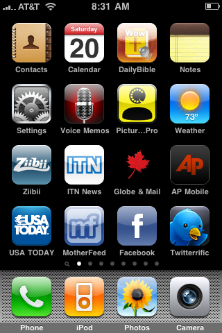 iPhone, iPod, Apple, Mac etc. All news all the time. Can't think of anything better.