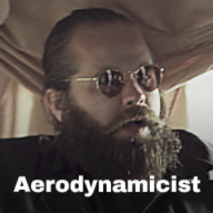 F1 Aerodynamicist, usually found at the track, by the simulator or near a windtunnel