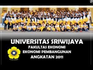 Official Twitter Account of EP 2011 University of Sriwijaya. Be Share and Care ☺