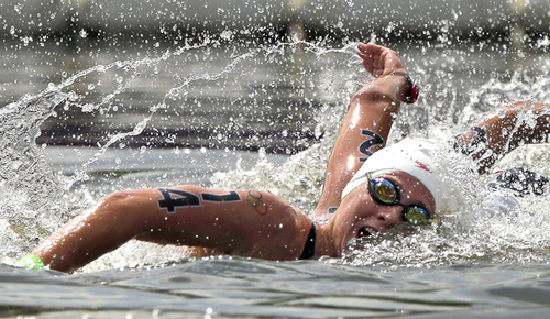 Canadian Open Water National Team member, first canadian woman ever to swim open water at the Olympic Games