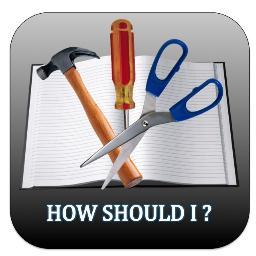Welcome to How Should I! We are a How To database and collaborative community for do it yourselfers or just those who need to tie a tie. Visit us today!