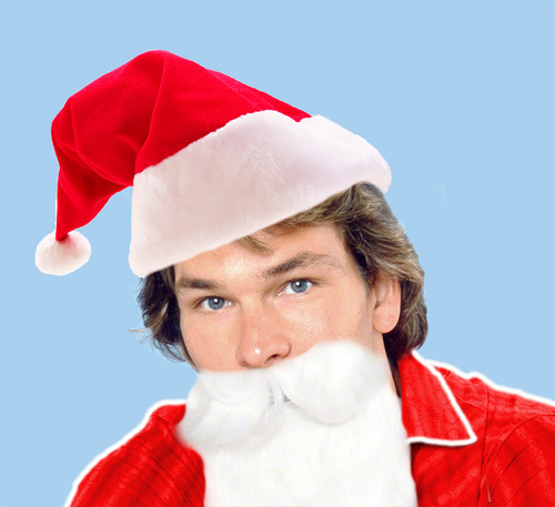 Nobody puts Santa in the corner! Ho ho huh?