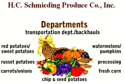 SchmiedingProdu's profile picture. Produce shipper.