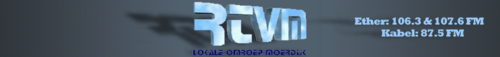 RTVMMoerdijk's profile picture. Lokale Omroep Moerdijk
Moerdijk Fm 107.6 en 106.3 (ether
Kabel Fm 87.5
Moerdijk Tekst Ziggo kanaal 42
http://t.co/dLDJ3L67jr