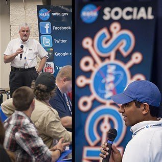 The participant-operated NASASocial LIVE page. Unofficial NASASocial broadcast coverage.