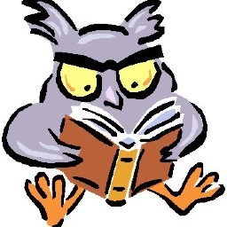 I'm hoo-larious and a real catch for anyone who wants to visit me on the second floor of the library!