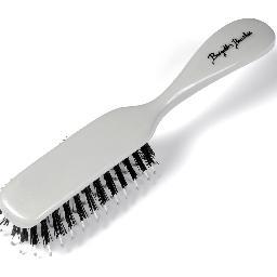 Brigitte's Brushes are professional hair brushes. The original hairbrush with tips and bristles. It's like having two brushes in one.