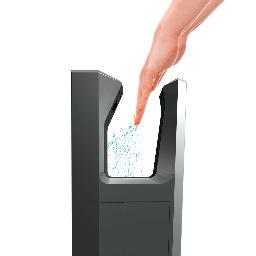 Distributeur van de Mitsubishi jet towel, Dyson Airblade en Biodrier. 
't Nieuwe Handen drogen; droge handen in ca.10 seconden. Geen afval, beheer en duurzaam!