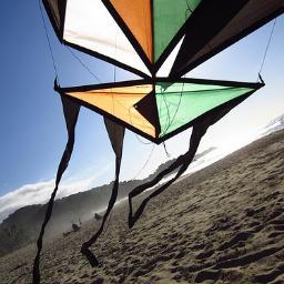 Handcrafted kites made in beautiful San Francisco Nayarit, Mexico