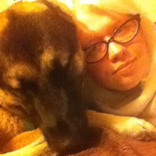 Just a girl who loves dogs, writing and shoes.  Welcome to the whirlwind.
